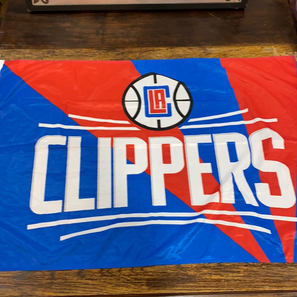 LA Clippers Basketball Flag 28”x38”